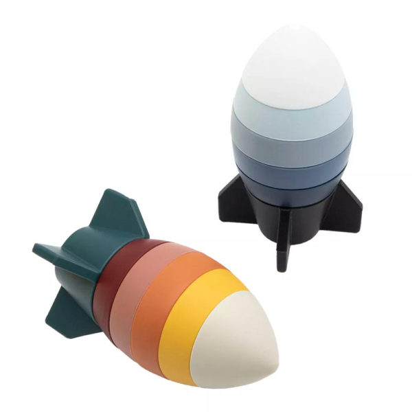 Silicon Rocket Toy for kids below 3 years